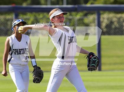 Thumbnail 2 in South @ Orcutt Academy-CIF CS Softball Championships-Division 6 photogallery.