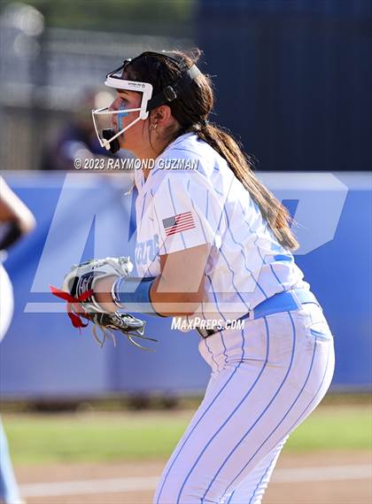 Thumbnail 3 in South @ Orcutt Academy-CIF CS Softball Championships-Division 6 photogallery.