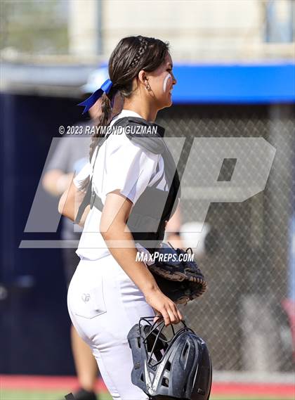 Thumbnail 2 in South @ Orcutt Academy-CIF CS Softball Championships-Division 6 photogallery.