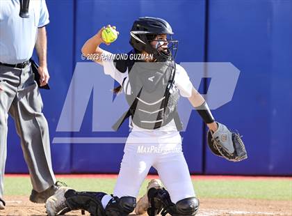 Thumbnail 2 in South @ Orcutt Academy-CIF CS Softball Championships-Division 6 photogallery.
