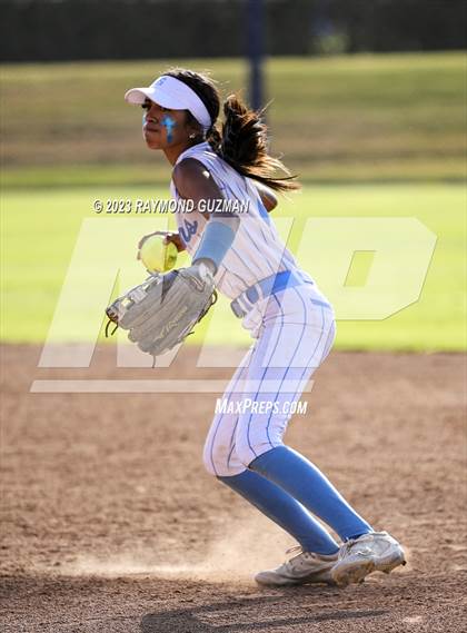 Thumbnail 2 in South @ Orcutt Academy-CIF CS Softball Championships-Division 6 photogallery.
