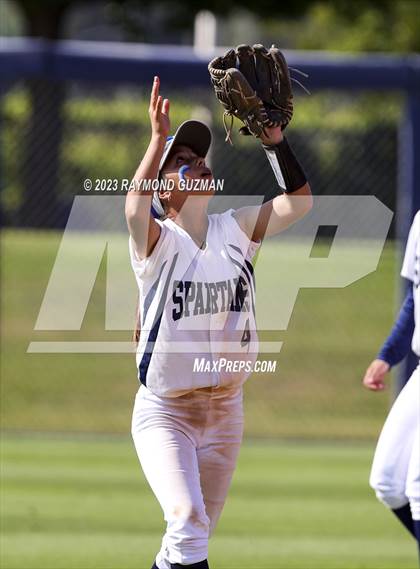 Thumbnail 3 in South @ Orcutt Academy-CIF CS Softball Championships-Division 6 photogallery.