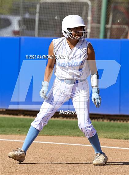 Thumbnail 1 in South @ Orcutt Academy-CIF CS Softball Championships-Division 6 photogallery.