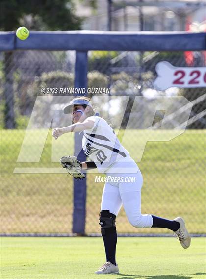 Thumbnail 2 in South @ Orcutt Academy-CIF CS Softball Championships-Division 6 photogallery.