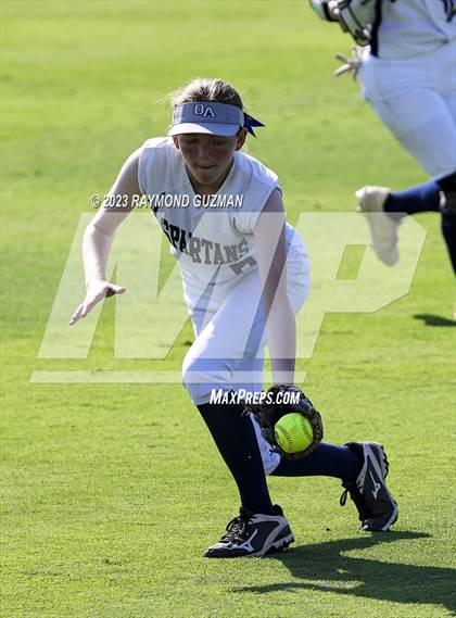 Thumbnail 2 in South @ Orcutt Academy-CIF CS Softball Championships-Division 6 photogallery.