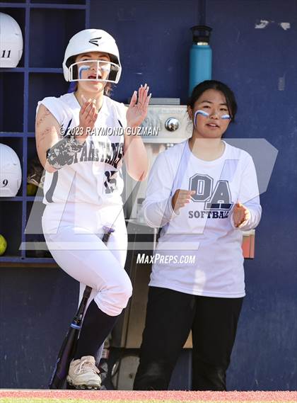 Thumbnail 1 in South @ Orcutt Academy-CIF CS Softball Championships-Division 6 photogallery.