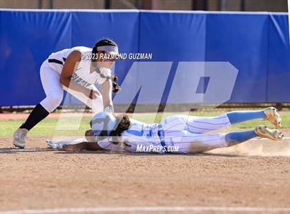 Thumbnail 2 in South @ Orcutt Academy-CIF CS Softball Championships-Division 6 photogallery.