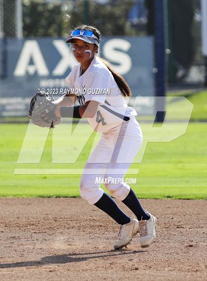 Thumbnail 1 in South @ Orcutt Academy-CIF CS Softball Championships-Division 6 photogallery.