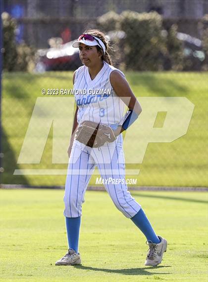 Thumbnail 3 in South @ Orcutt Academy-CIF CS Softball Championships-Division 6 photogallery.