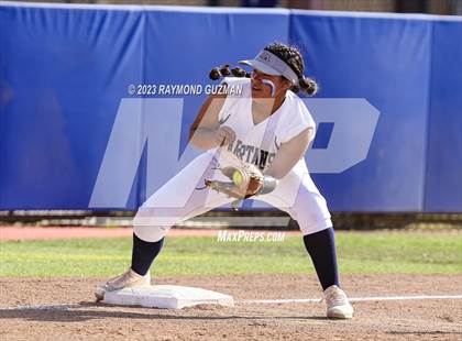 Thumbnail 2 in South @ Orcutt Academy-CIF CS Softball Championships-Division 6 photogallery.