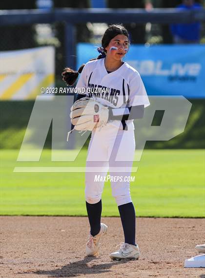 Thumbnail 1 in South @ Orcutt Academy-CIF CS Softball Championships-Division 6 photogallery.