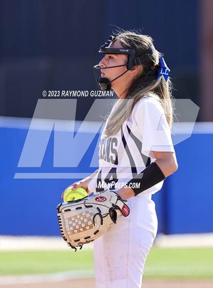 Thumbnail 1 in South @ Orcutt Academy-CIF CS Softball Championships-Division 6 photogallery.
