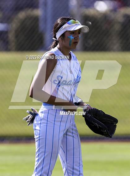 Thumbnail 2 in South @ Orcutt Academy-CIF CS Softball Championships-Division 6 photogallery.