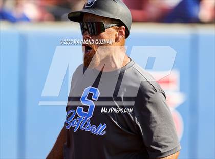 Thumbnail 1 in South @ Orcutt Academy-CIF CS Softball Championships-Division 6 photogallery.