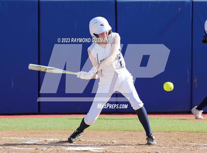 Thumbnail 3 in South @ Orcutt Academy-CIF CS Softball Championships-Division 6 photogallery.
