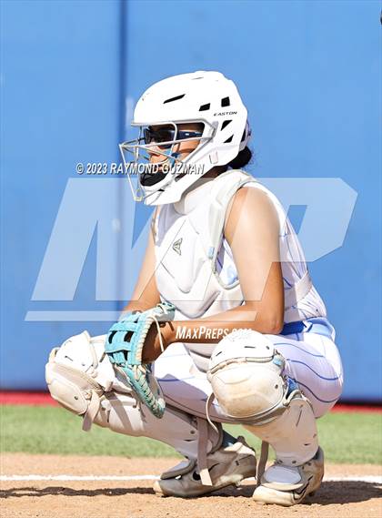 Thumbnail 2 in South @ Orcutt Academy-CIF CS Softball Championships-Division 6 photogallery.