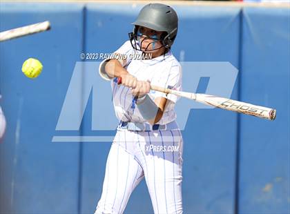 Thumbnail 2 in South @ Orcutt Academy-CIF CS Softball Championships-Division 6 photogallery.