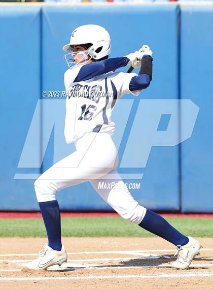 Thumbnail 3 in South @ Orcutt Academy-CIF CS Softball Championships-Division 6 photogallery.