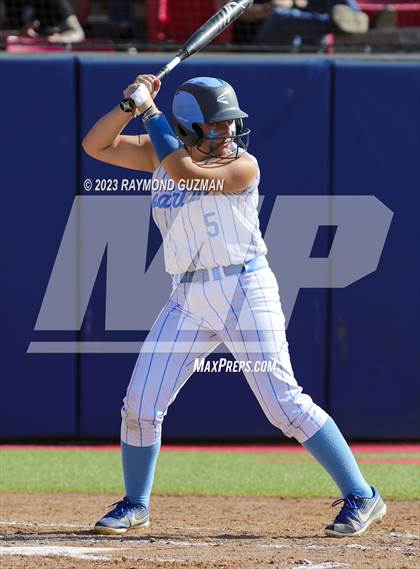 Thumbnail 2 in South @ Orcutt Academy-CIF CS Softball Championships-Division 6 photogallery.
