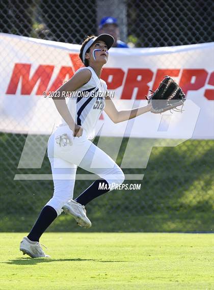Thumbnail 2 in South @ Orcutt Academy-CIF CS Softball Championships-Division 6 photogallery.