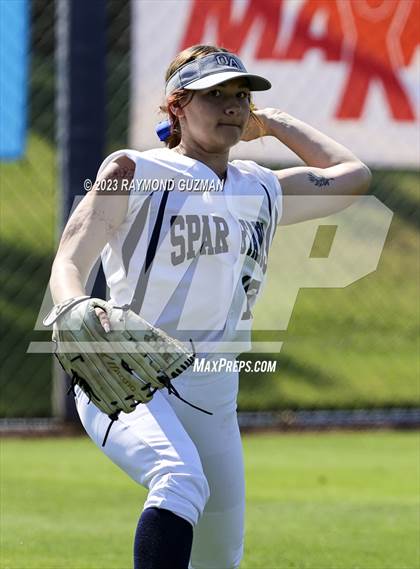 Thumbnail 2 in South @ Orcutt Academy-CIF CS Softball Championships-Division 6 photogallery.