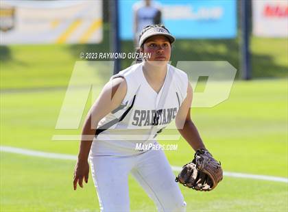 Thumbnail 2 in South @ Orcutt Academy-CIF CS Softball Championships-Division 6 photogallery.