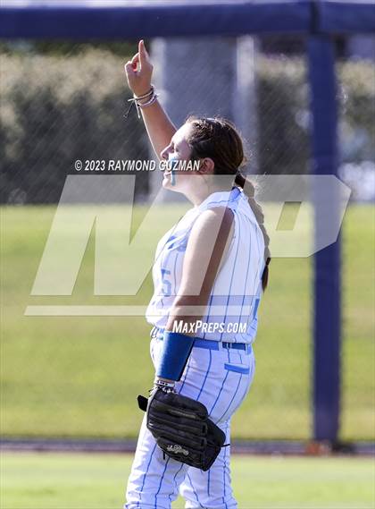 Thumbnail 1 in South @ Orcutt Academy-CIF CS Softball Championships-Division 6 photogallery.