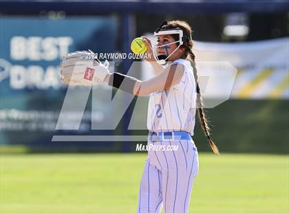 Thumbnail 1 in South @ Orcutt Academy-CIF CS Softball Championships-Division 6 photogallery.