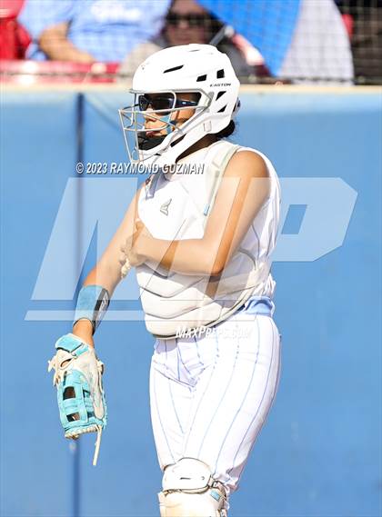 Thumbnail 1 in South @ Orcutt Academy-CIF CS Softball Championships-Division 6 photogallery.
