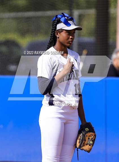 Thumbnail 3 in South @ Orcutt Academy-CIF CS Softball Championships-Division 6 photogallery.