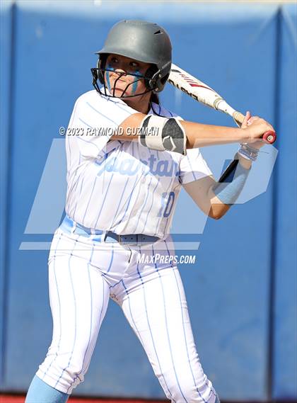 Thumbnail 1 in South @ Orcutt Academy-CIF CS Softball Championships-Division 6 photogallery.