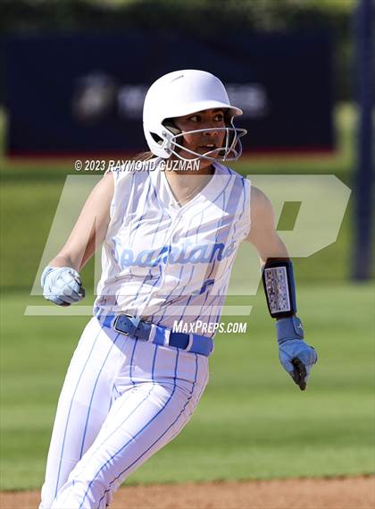 Thumbnail 2 in South @ Orcutt Academy-CIF CS Softball Championships-Division 6 photogallery.