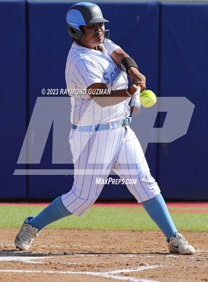 Thumbnail 3 in South @ Orcutt Academy-CIF CS Softball Championships-Division 6 photogallery.
