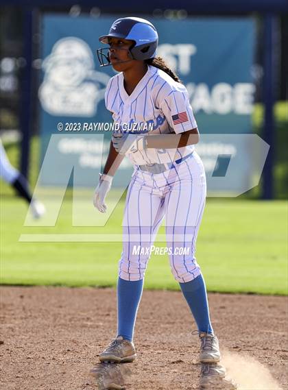 Thumbnail 2 in South @ Orcutt Academy-CIF CS Softball Championships-Division 6 photogallery.