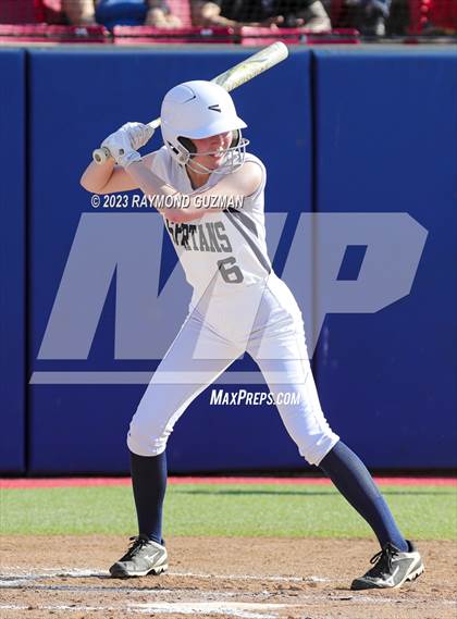 Thumbnail 1 in South @ Orcutt Academy-CIF CS Softball Championships-Division 6 photogallery.