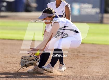 Thumbnail 3 in South @ Orcutt Academy-CIF CS Softball Championships-Division 6 photogallery.