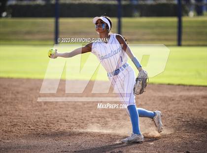 Thumbnail 3 in South @ Orcutt Academy-CIF CS Softball Championships-Division 6 photogallery.