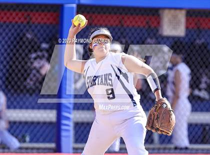 Thumbnail 1 in South @ Orcutt Academy-CIF CS Softball Championships-Division 6 photogallery.