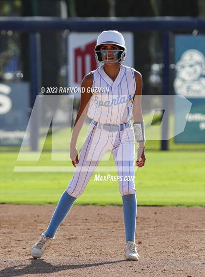 Thumbnail 1 in South @ Orcutt Academy-CIF CS Softball Championships-Division 6 photogallery.