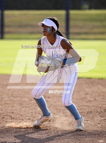 Thumbnail 1 in South @ Orcutt Academy-CIF CS Softball Championships-Division 6 photogallery.