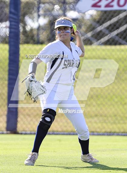 Thumbnail 1 in South @ Orcutt Academy-CIF CS Softball Championships-Division 6 photogallery.
