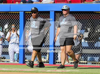 Thumbnail 2 in South @ Orcutt Academy-CIF CS Softball Championships-Division 6 photogallery.
