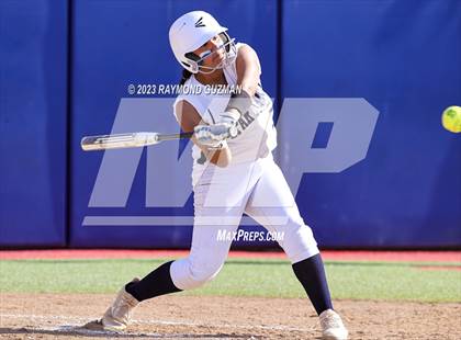 Thumbnail 3 in South @ Orcutt Academy-CIF CS Softball Championships-Division 6 photogallery.