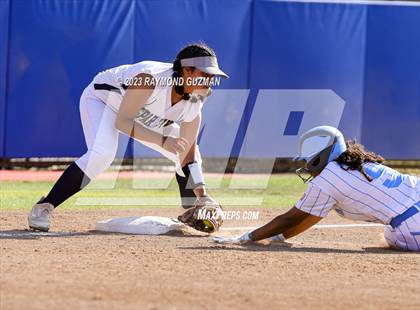 Thumbnail 1 in South @ Orcutt Academy-CIF CS Softball Championships-Division 6 photogallery.