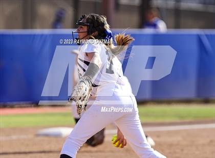 Thumbnail 1 in South @ Orcutt Academy-CIF CS Softball Championships-Division 6 photogallery.