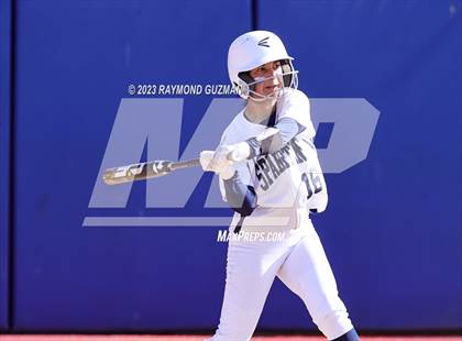 Thumbnail 1 in South @ Orcutt Academy-CIF CS Softball Championships-Division 6 photogallery.