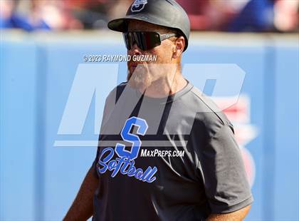 Thumbnail 3 in South @ Orcutt Academy-CIF CS Softball Championships-Division 6 photogallery.