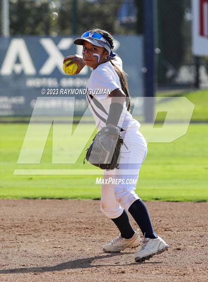 Thumbnail 2 in South @ Orcutt Academy-CIF CS Softball Championships-Division 6 photogallery.