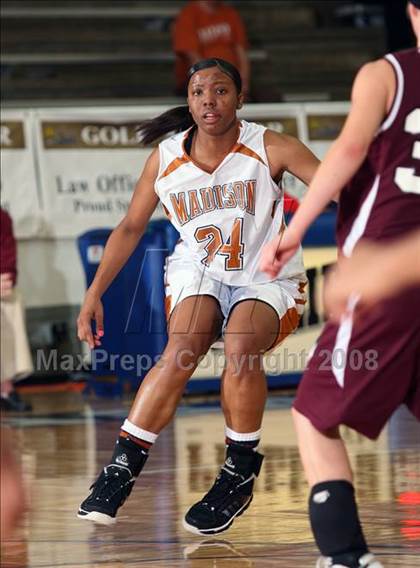 Thumbnail 3 in Clear Creek vs. Madison (McDonald's Texas Invitational) photogallery.