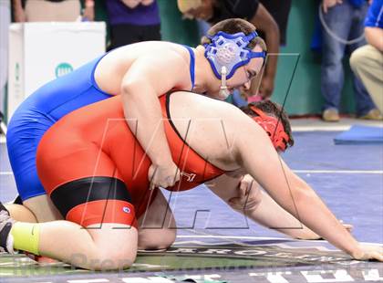 Thumbnail 1 in NCHSAA Individual Wrestling 1A Quarterfinals photogallery.